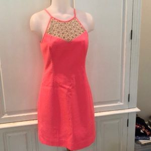 Lilly Pulitzer Pink Sun Ray dress Size 4